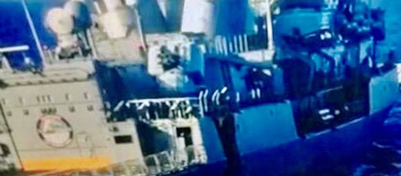 Φωτογραφία-ντοκουμέντο: Η ζημιά στην «Κemal Reis» - Προσπάθησε να εμβολίσει την «Λήμνος»